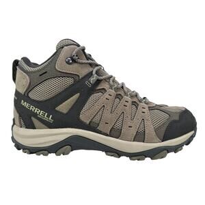 Merrell Accentor 3‎ Mid Vent Hiking Boots Womens 11 Waterproof Suede Brindle